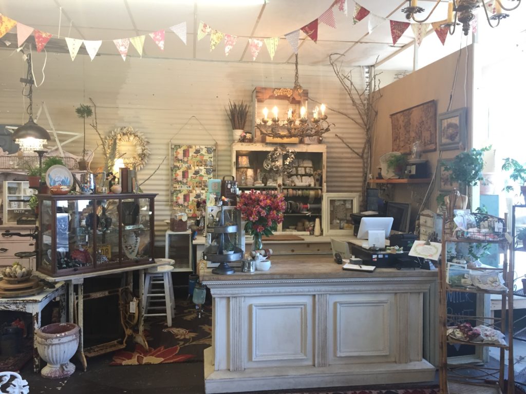 Shopping at thrift and antique stores in Ventura