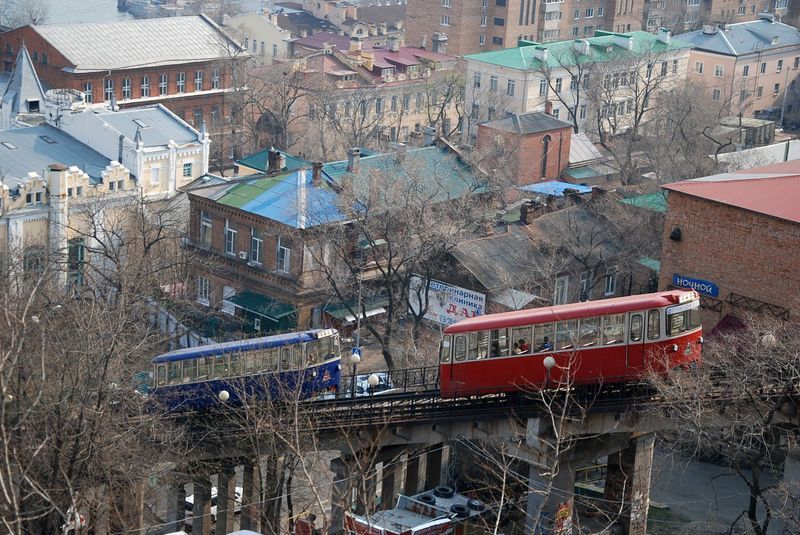 Фуникулер, Фуникулер во Владивостоке