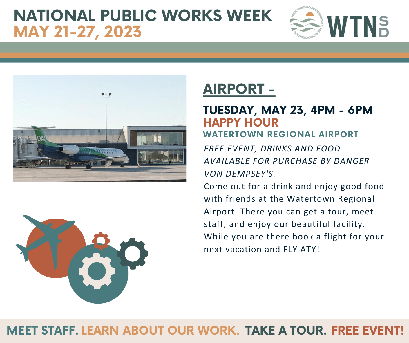 Airport Happy Hour Visit Watertown SD