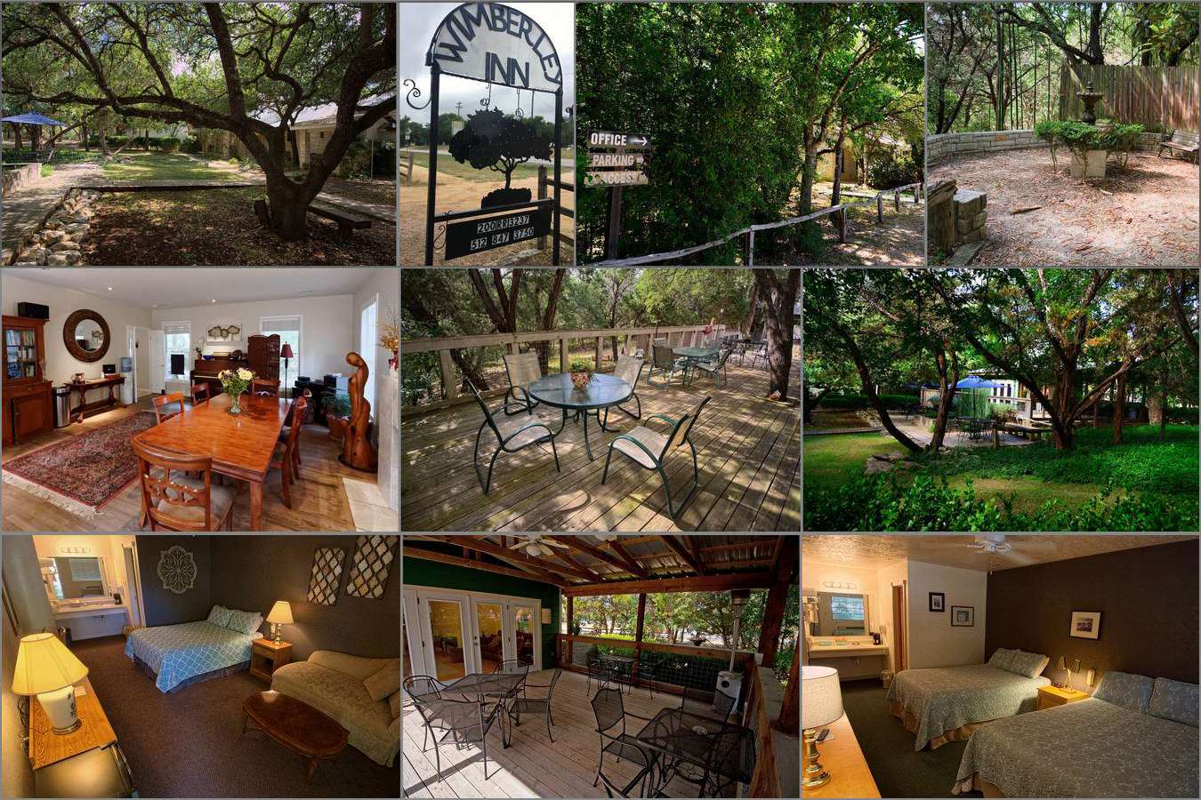 Lodging in Wimberley Guide to Bed and Breakfast, Rooms, Motels, Rental Cabins, RV Parks, B & B