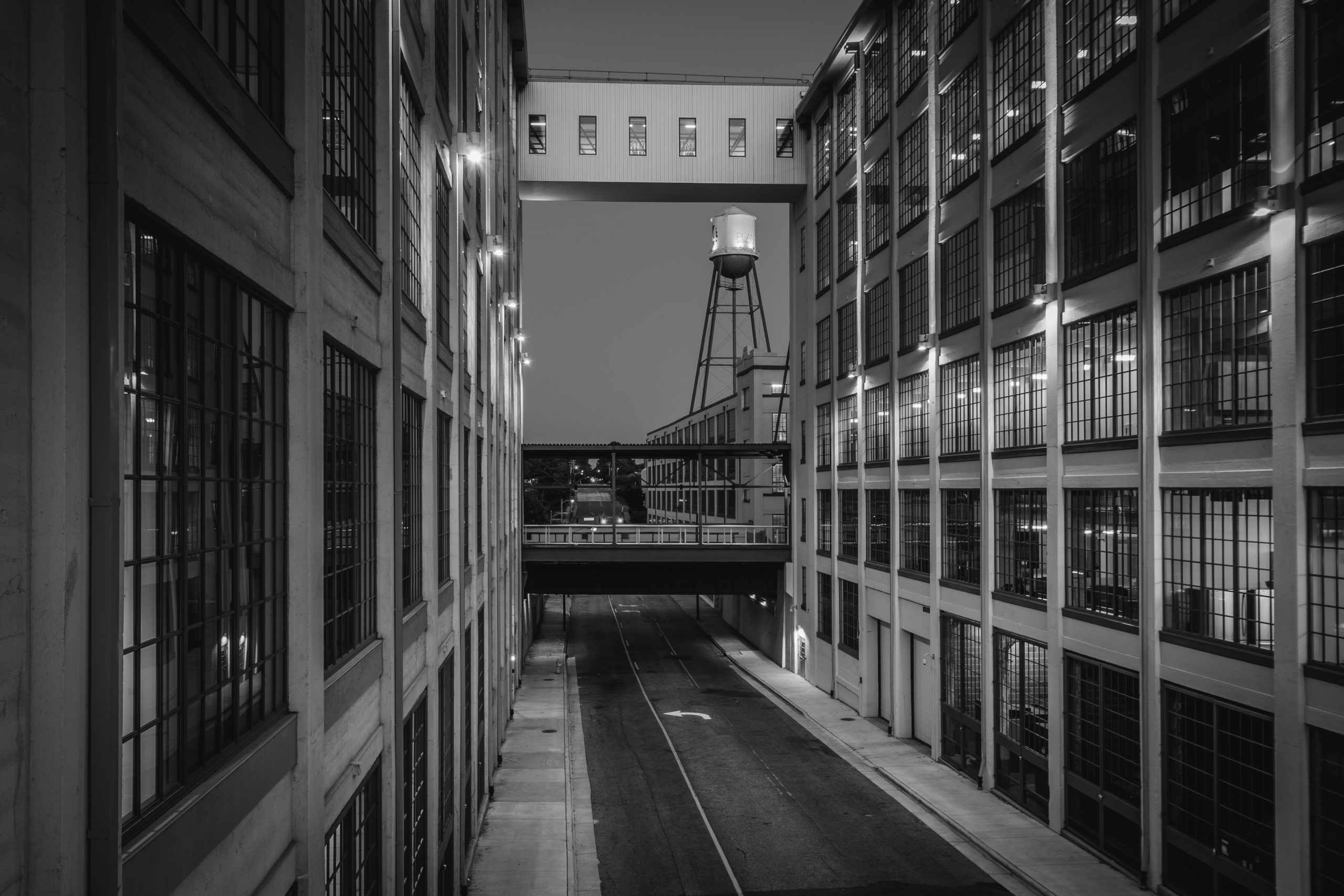 5th Street at night, in WinstonSalem, North Carolina Visit WinstonSalem