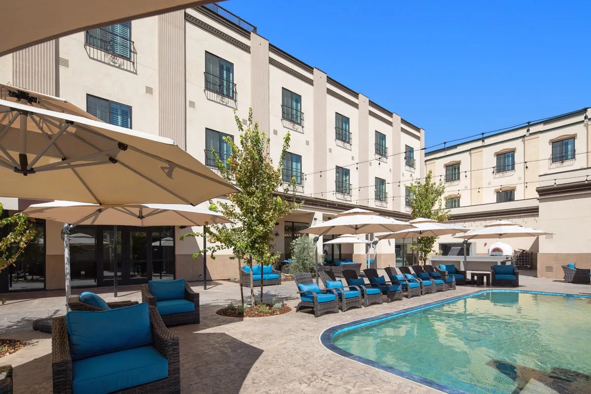 Winters Hotel_pool Visit Yolo County California, Davis, Winters