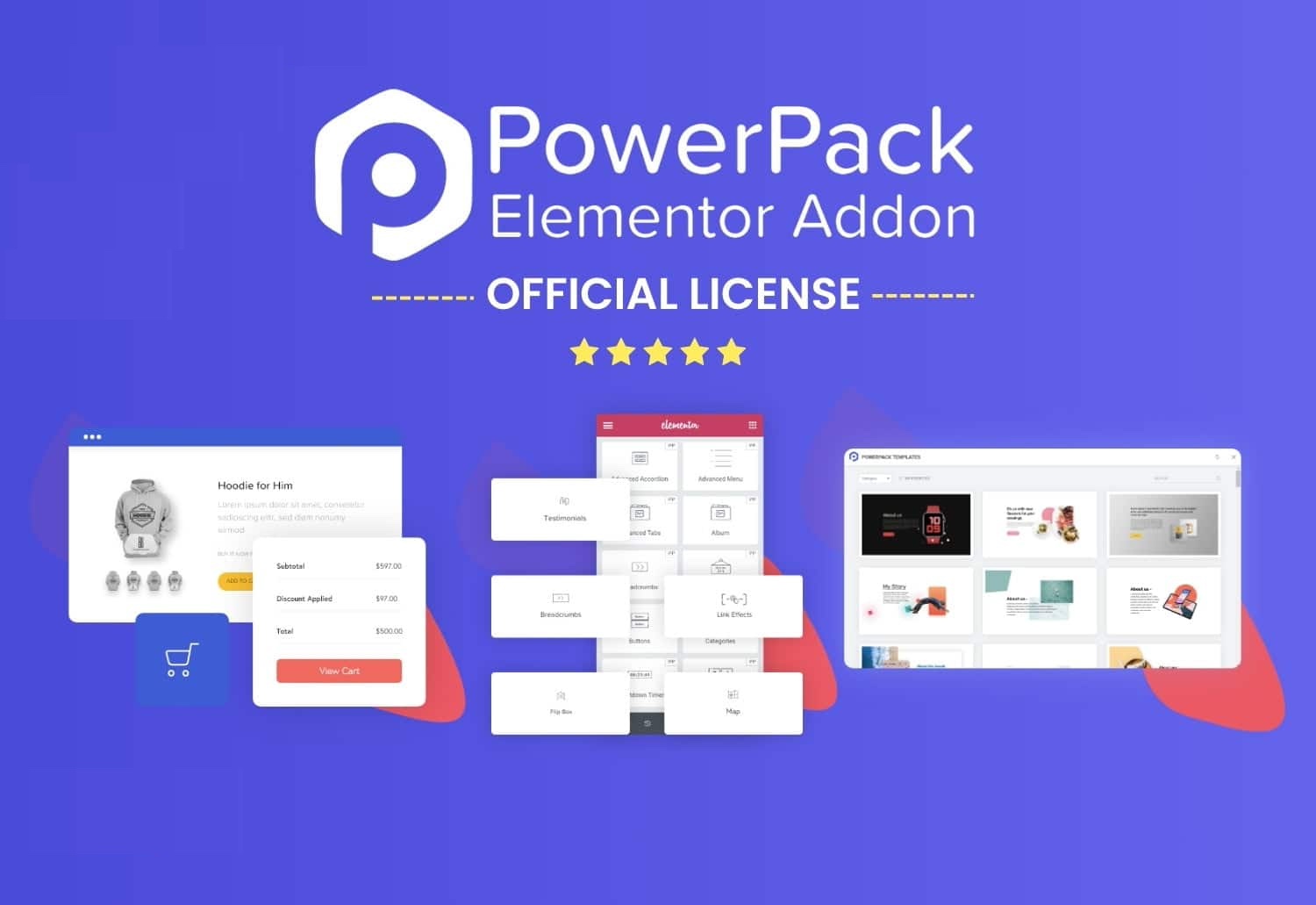 PowerPack Premium For Elementor Original License One Time Payment