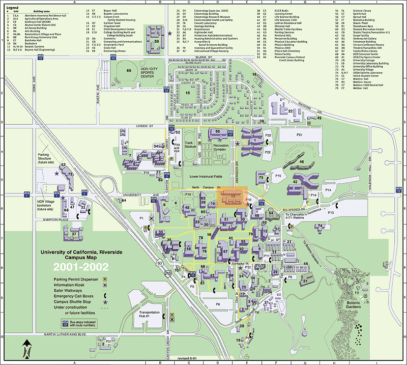 Uc Riverside Campus Map Nancy Valerie