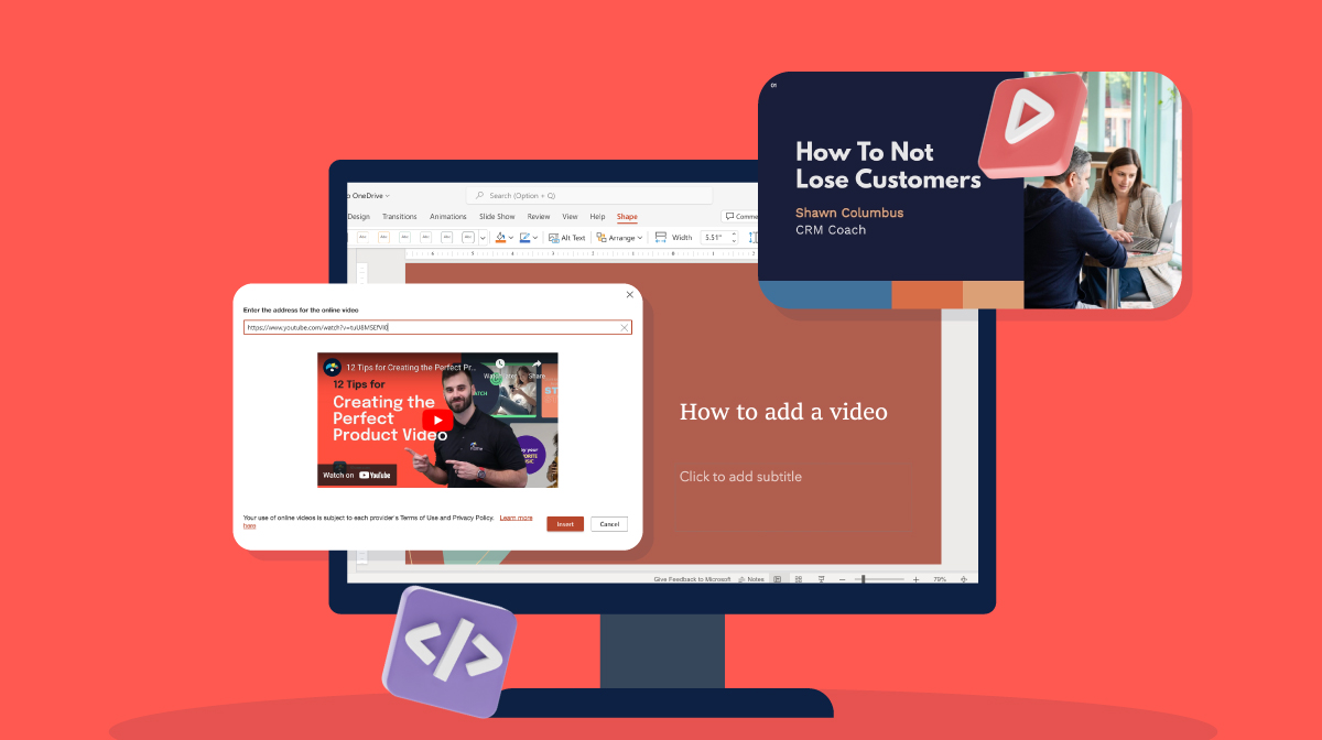 How to Insert a Video Into PowerPoint & Best Practices to Help You
