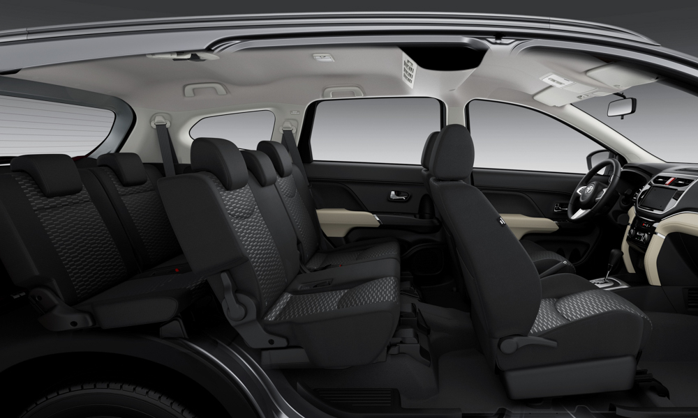 The basevariant Toyota Rush now has 7 seats VISOR.PH