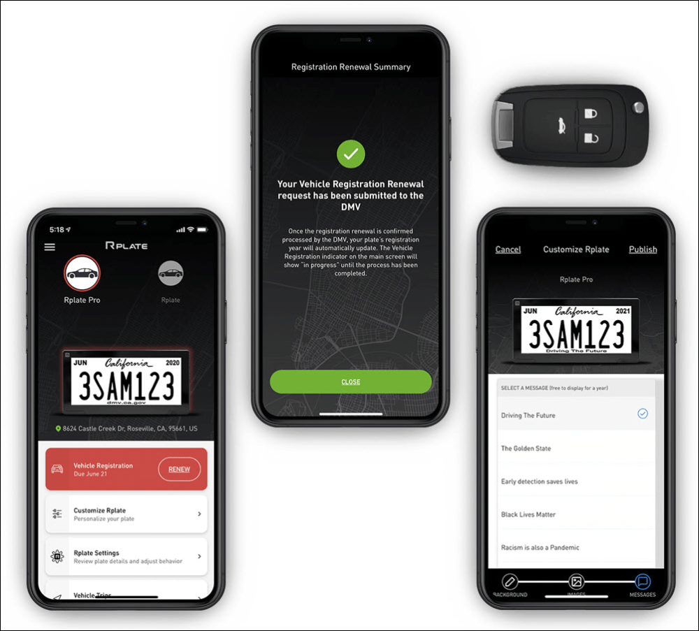 Electronic license plates are the future VISOR.PH