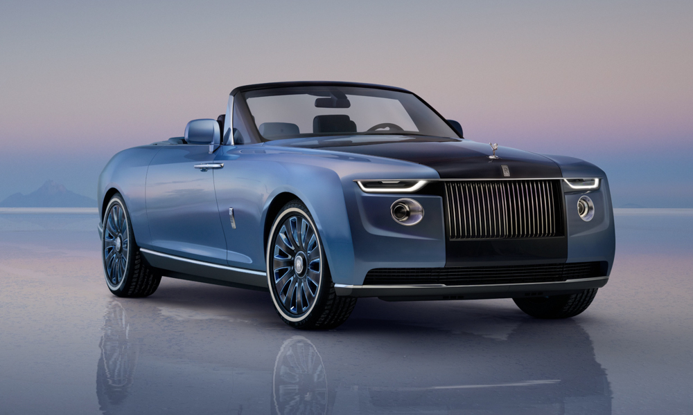 The RollsRoyce Boat Tail is the most opulent convertible ever built