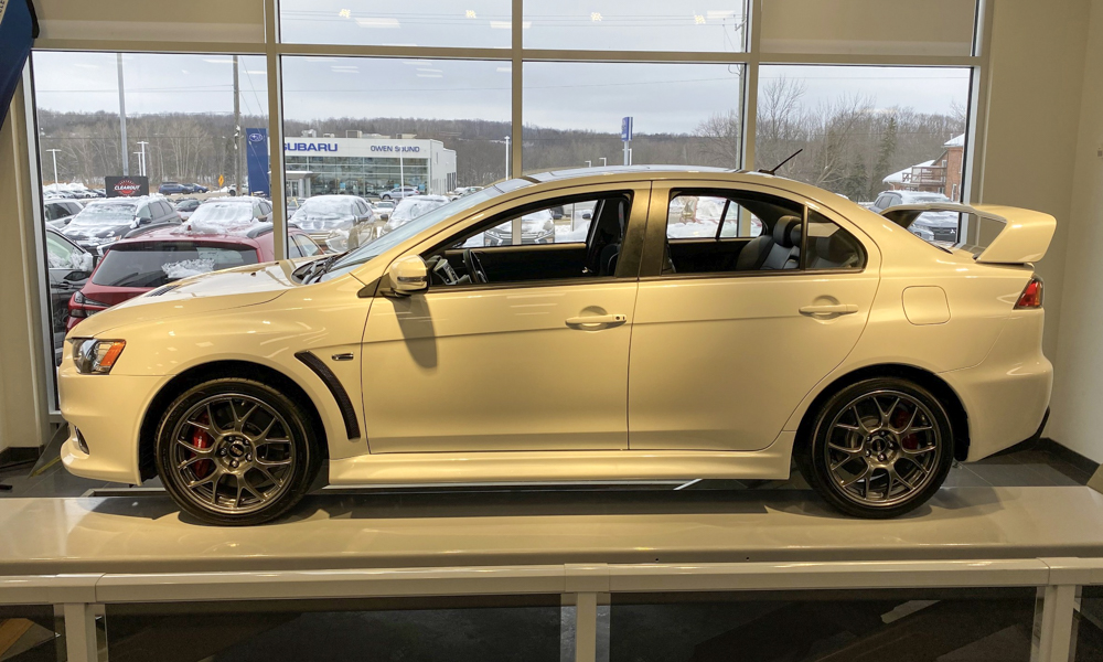 A Mitsubishi Lancer Evolution Final Edition is up for sale VISOR.PH