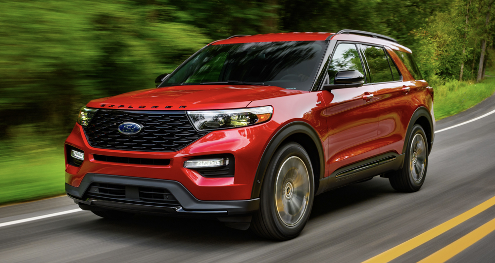 The Ford Explorer ST and STLine are sporty family haulers VISOR PH