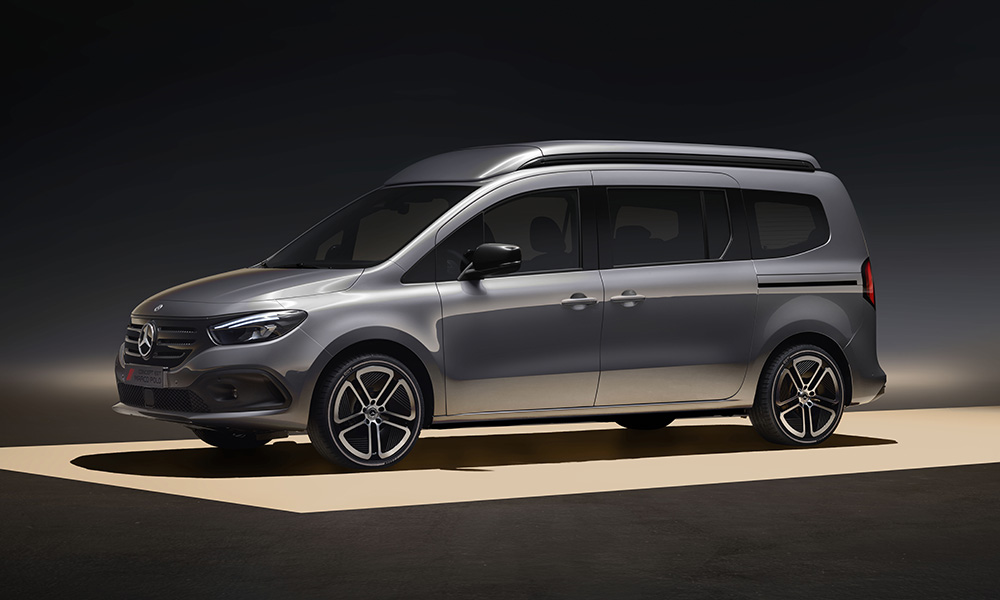 MercedesBenz unveils electric Marco Polo camper van concept VISOR.PH