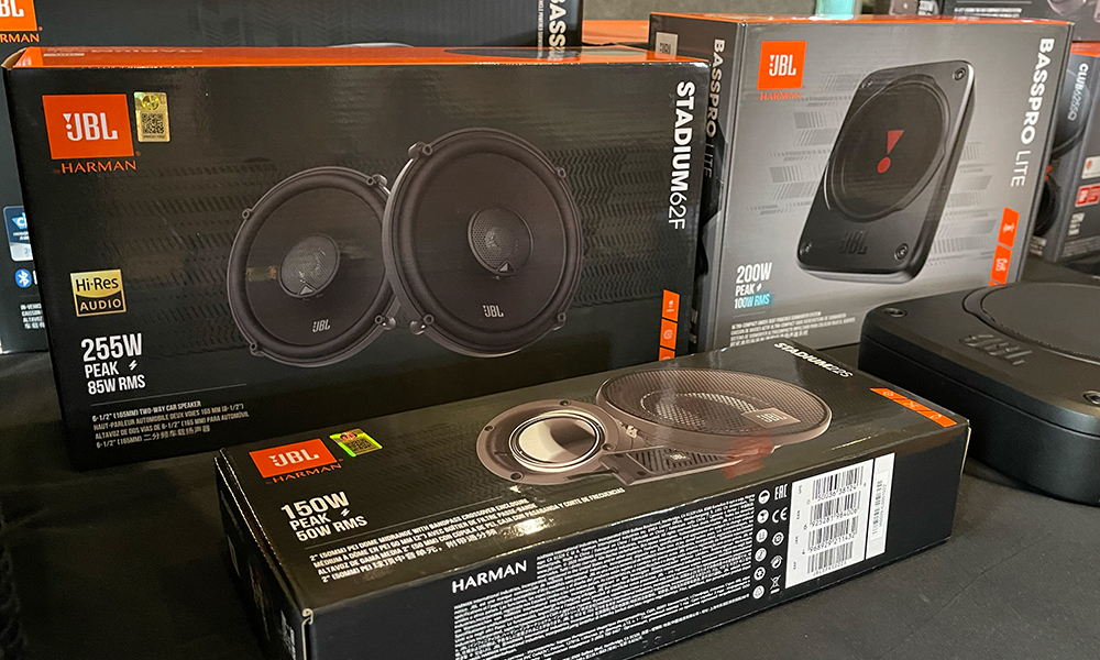 JBL and Infinity car audio products now have a new official distributor