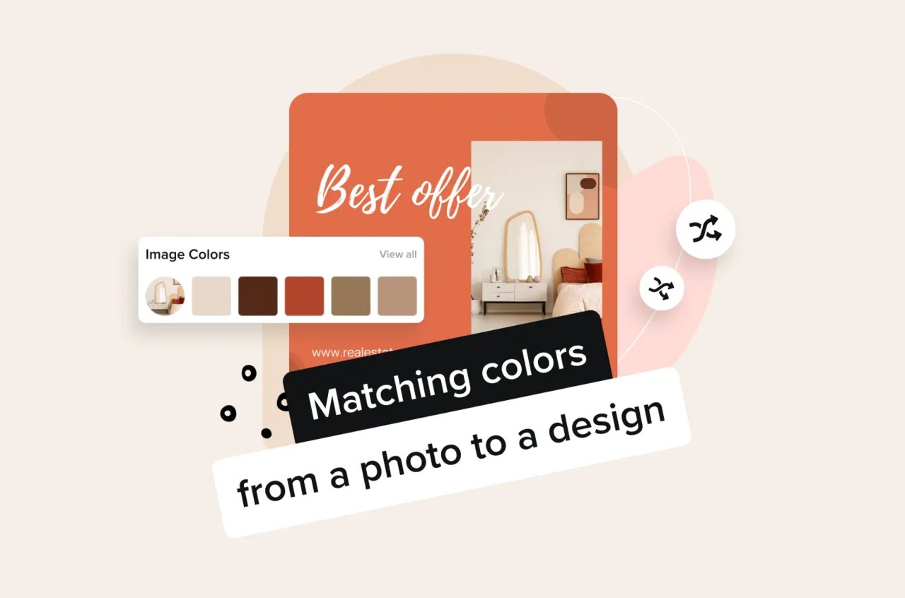How to match colors from an image to a design VistaCreate Blog