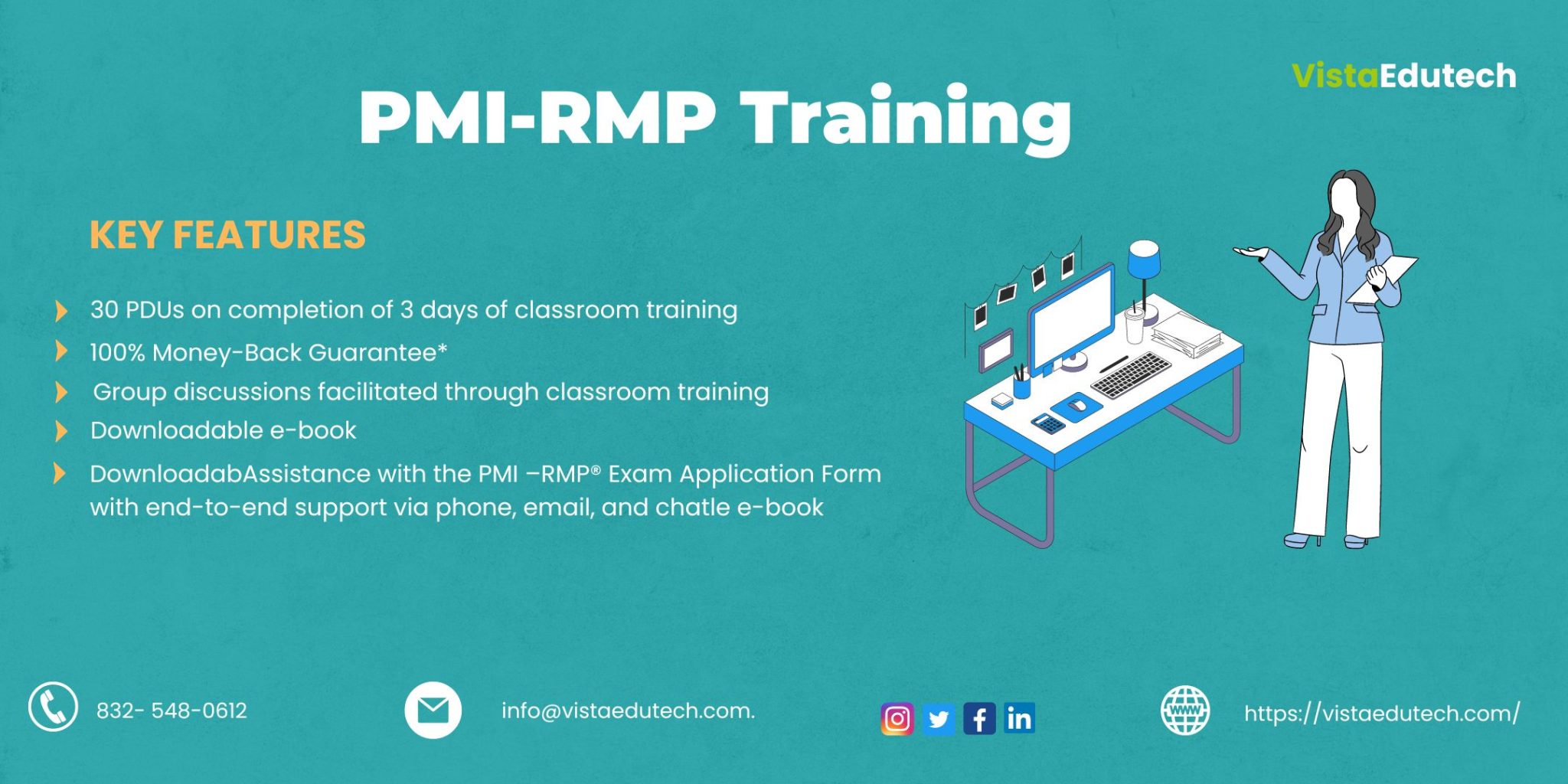 PMI RMP Training Vista Edutech