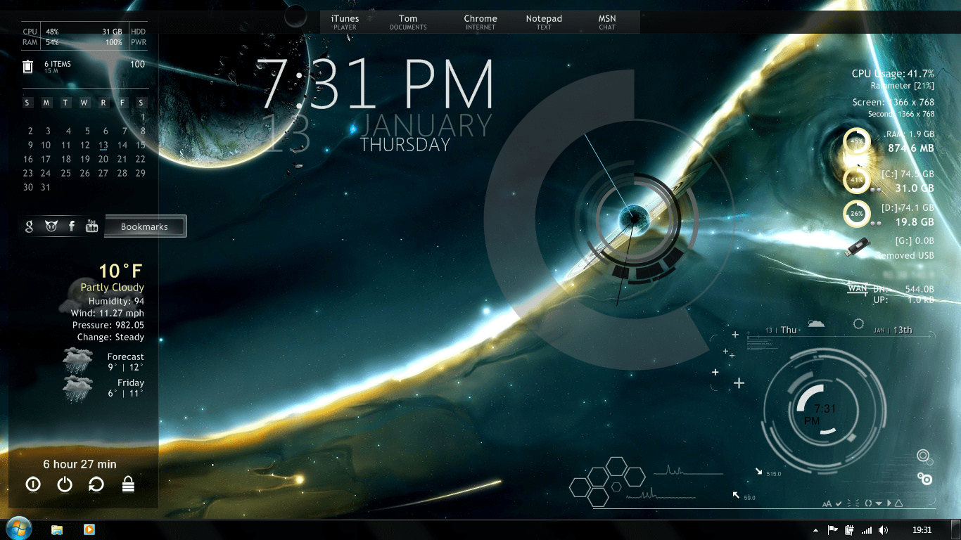 Download rainmeter clock skins golftalks