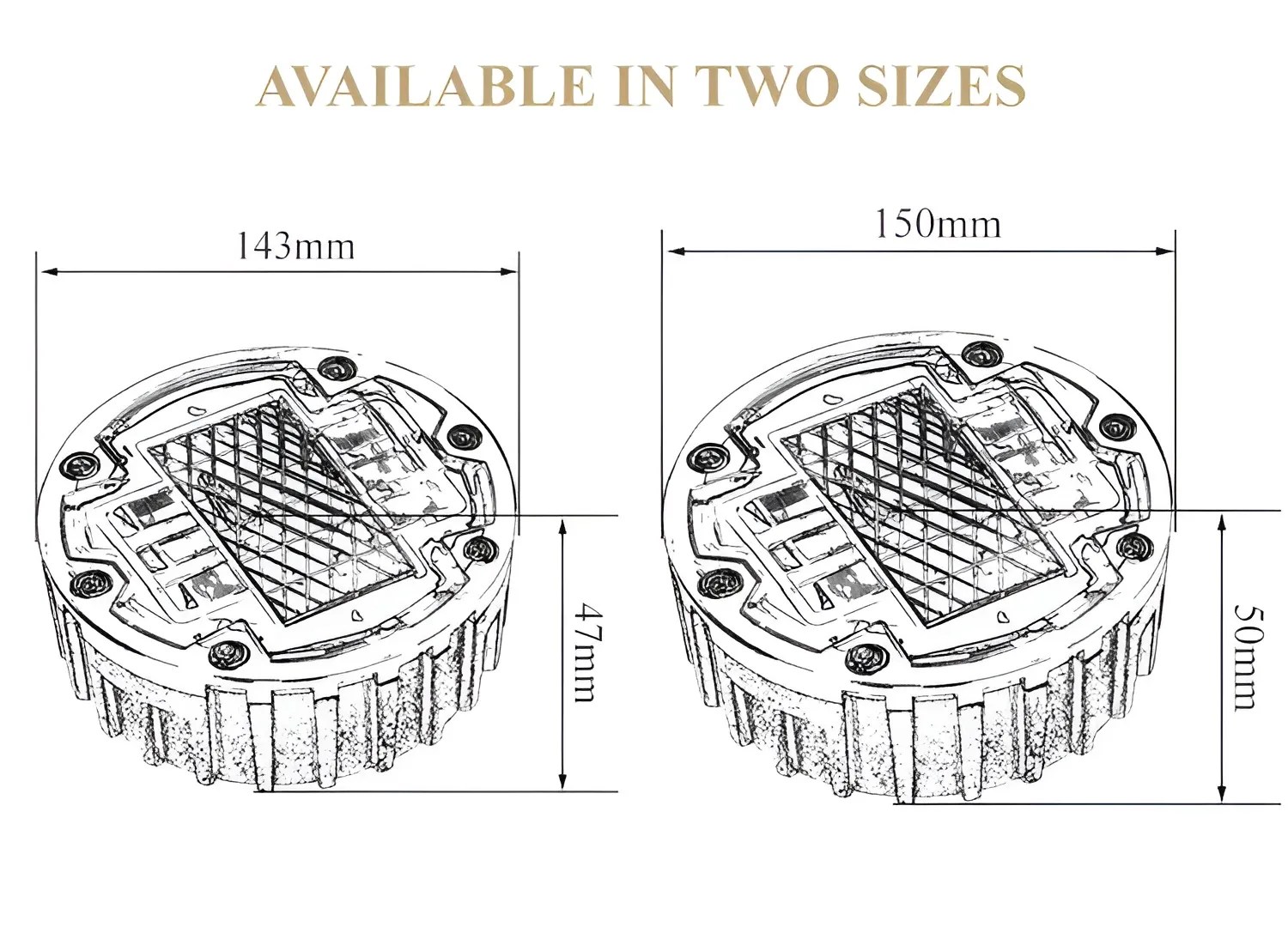 solar road stud รุ่น DM143 vistatechthailand