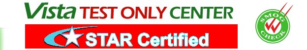 Smog Check | Test Only | San Rafael 94901 | Vista Test Only Center (415)454-SMOG (7664)