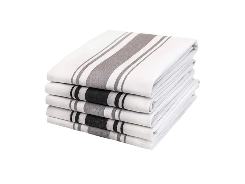 8389 Border Striped Kitchen Towel Vista Textiles