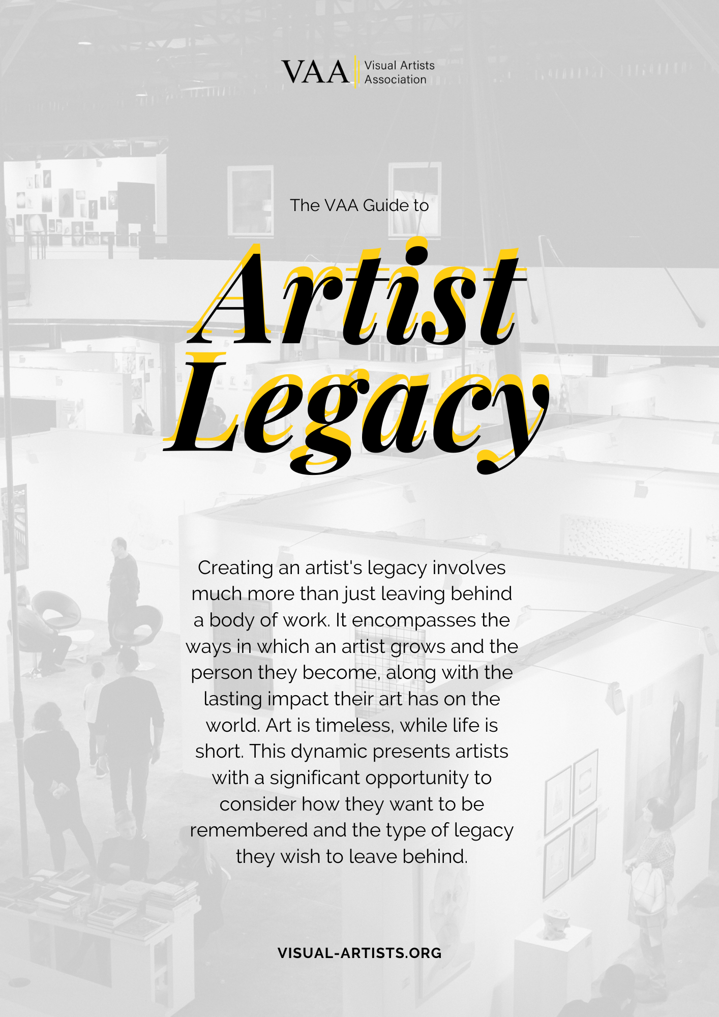 Guides & Templates Visual Artists Association