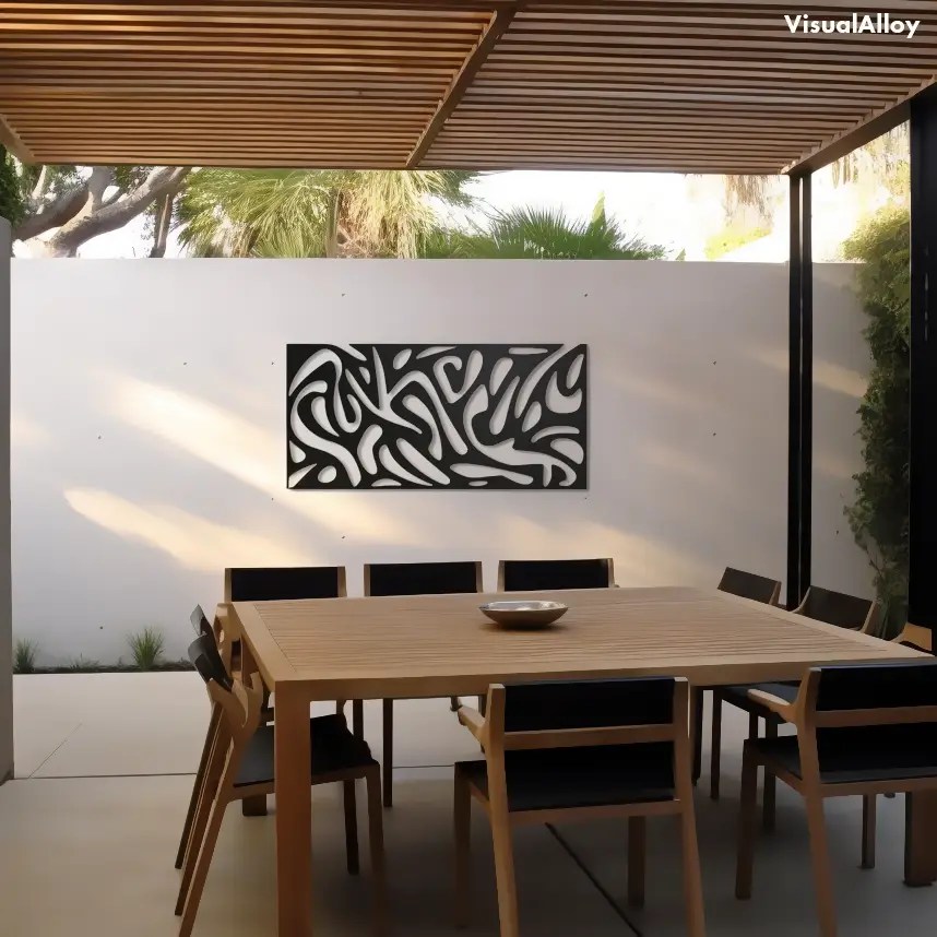 Outdoor Metal Wall Art [Large Size 2024] VisualAlloy