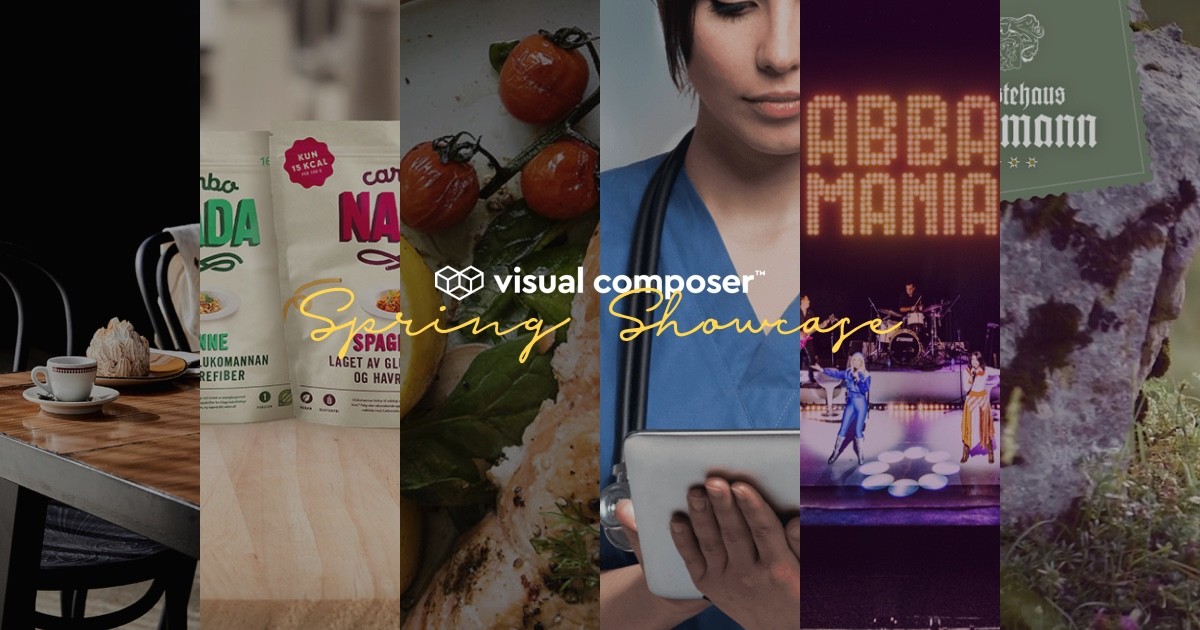 Visual Composer Showcase Spring 2019 Visual Composer Website Builder