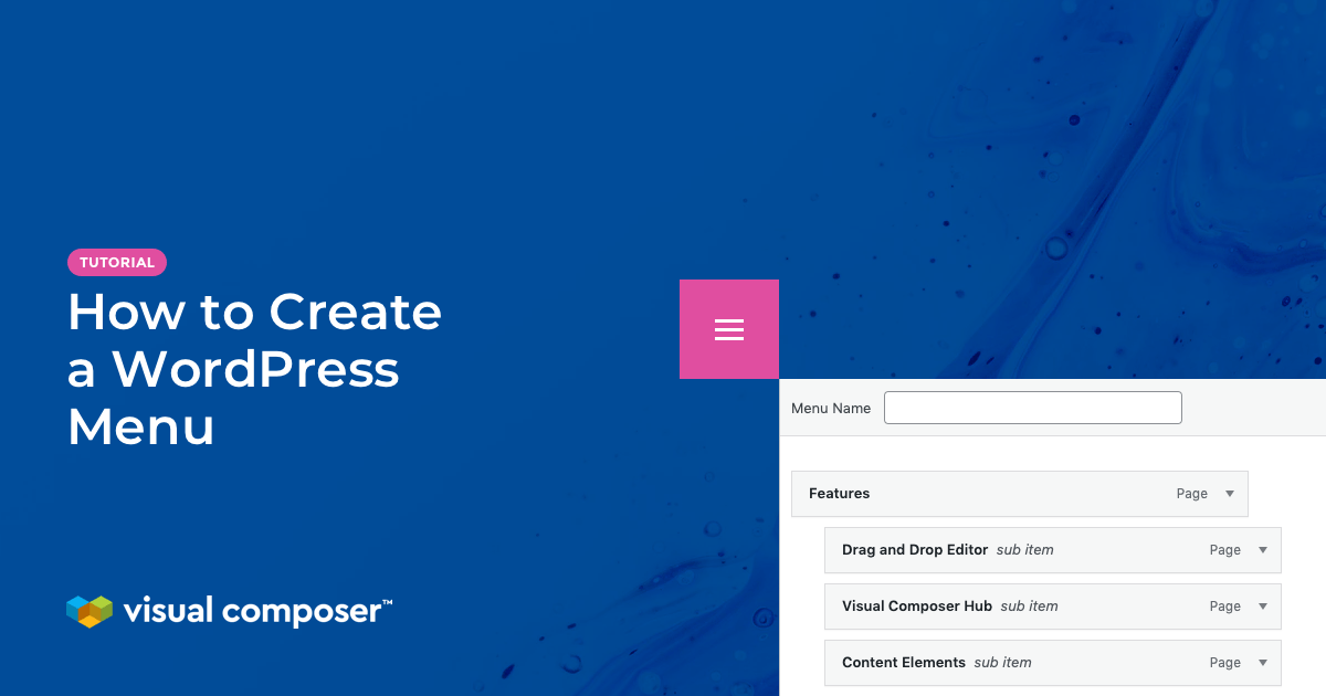 Create and Add a Menu in WordPress
