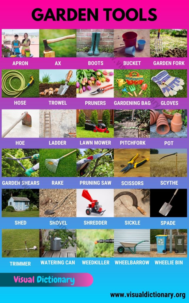 Garden Tools List of 30 Gardening Tools Useful Things in the Garden