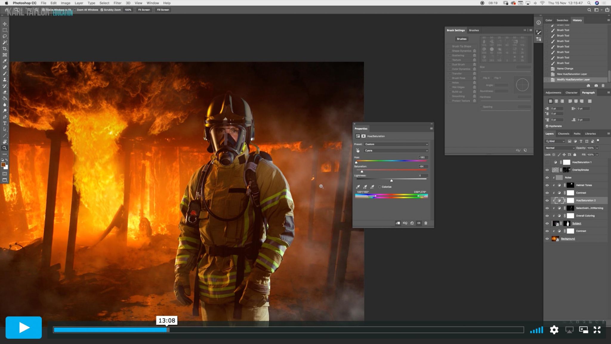 Tools and Techniques for Colour Grading Adjustments in