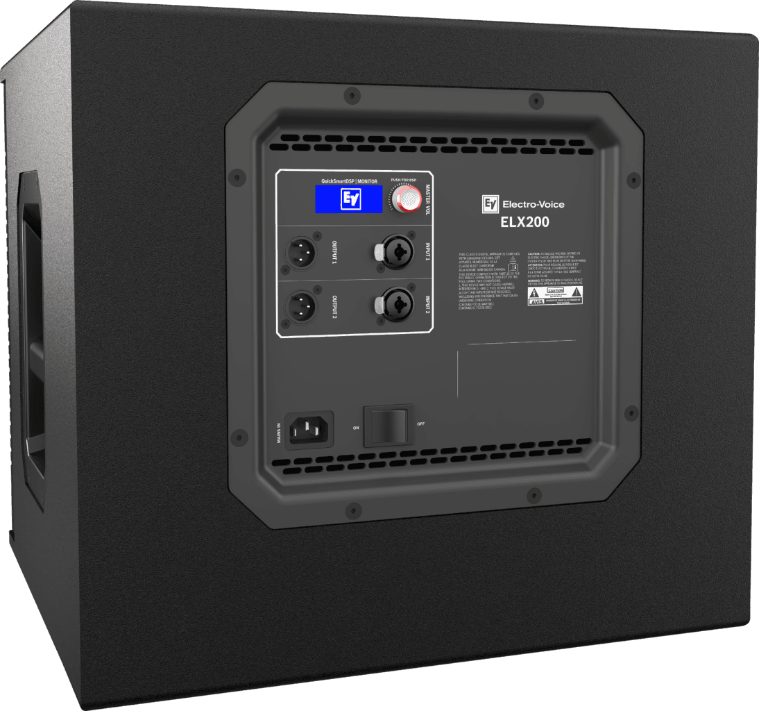 ElectroVoice ELX20012SP Powered Subwoofer Visual Focus