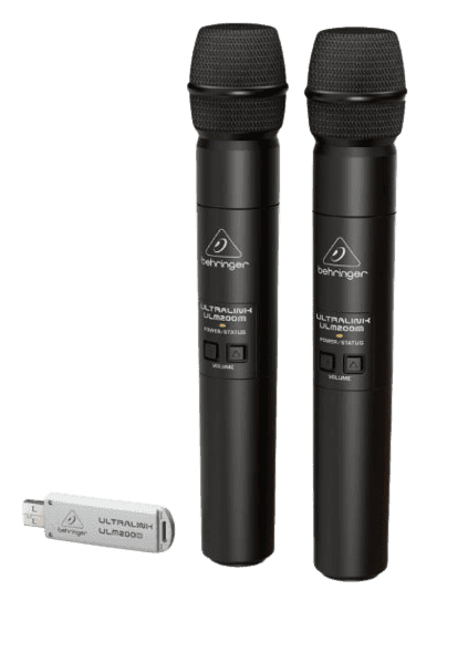 Behringer Ultralink ULM202USB 2.4G Dual Mics | Visual Focus
