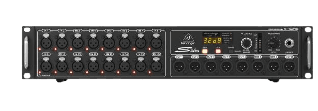 Behringer S16 Digital Snake interface | Visual Focus