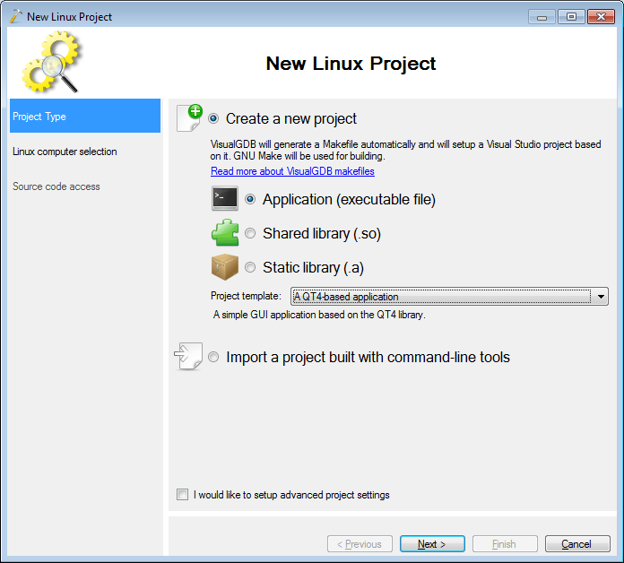 Building and Debugging Qt Projects on Linux with VisualGDB VisualGDB