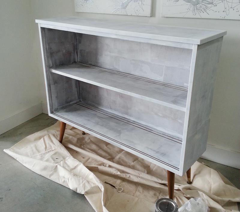 Vintage MidCentury Modern Sideboard Before and After visualheart