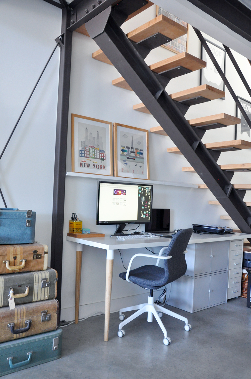 Functional and Affordable Modern Home Office visualheart creative studio