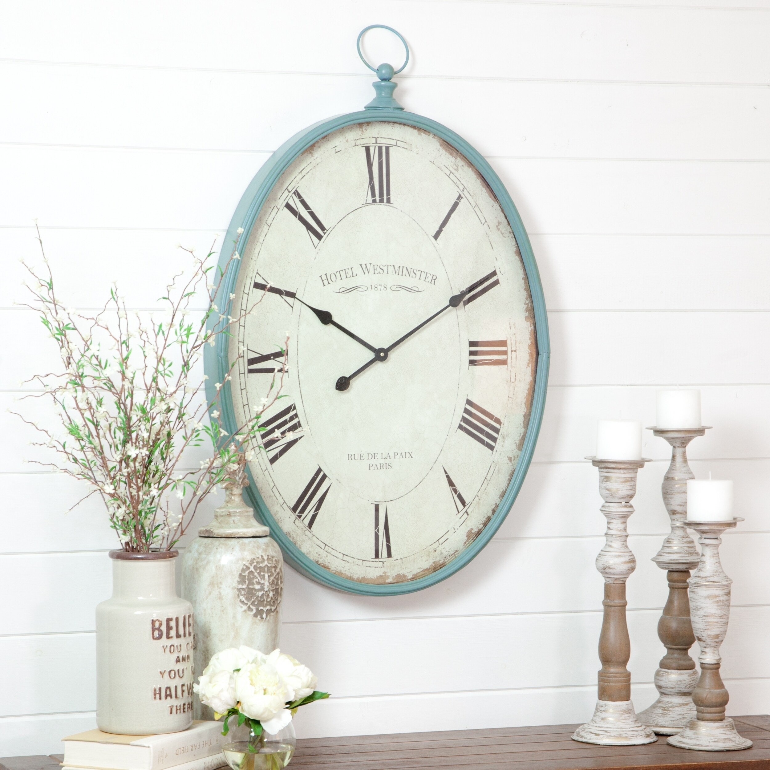 50+ Oversized Decorative Wall Clocks You'll Love in 2020 Visual Hunt
