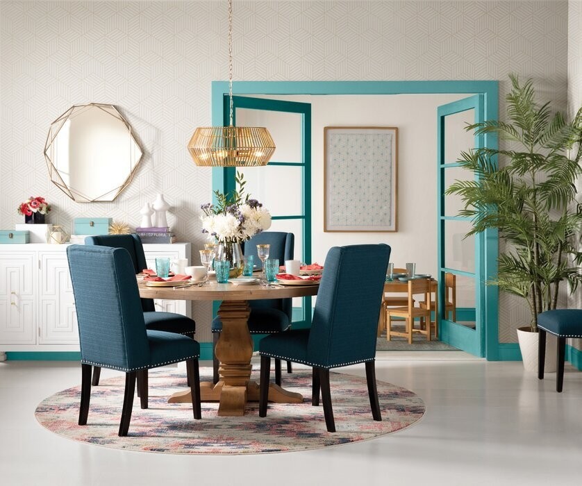 6 beautiful ways to decorate with turquoise dining chairs VisualHunt