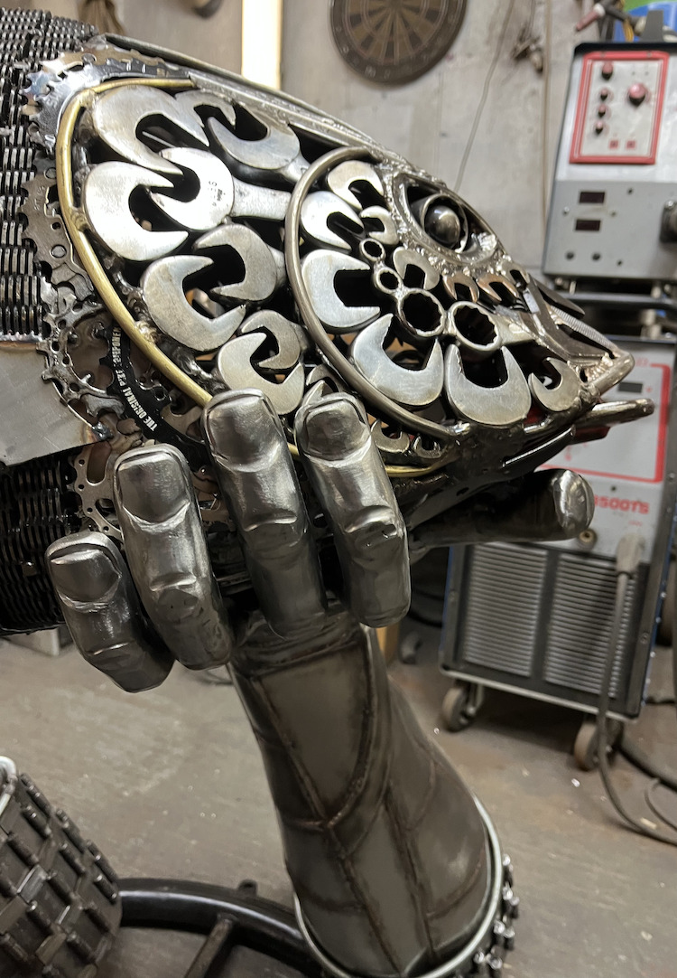 The scrap metal art of Jason Heppenstall Data Viz Excellence, Everywhere