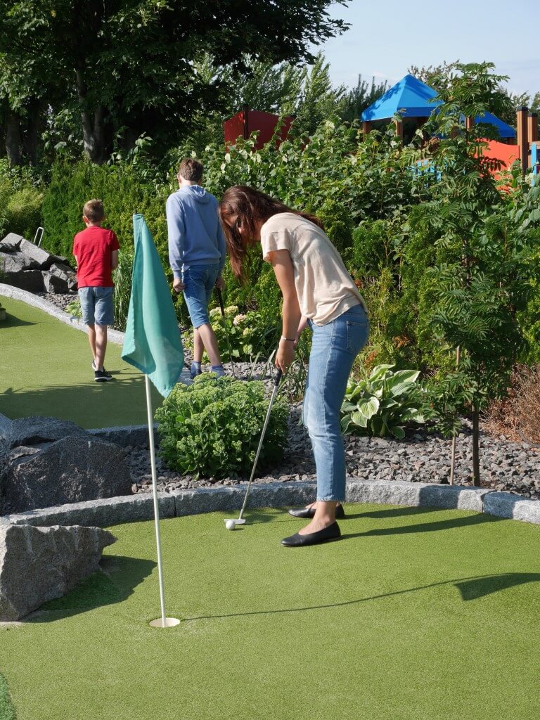 Tried and tested Minigolf på Bornholm Tove Castor