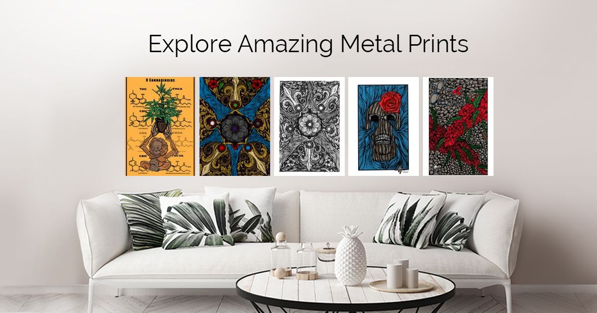 Displate metal posters Collect Your Passions