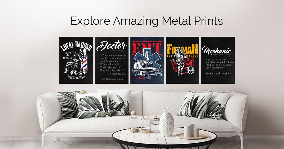 Displate metal posters Collect Your Passions