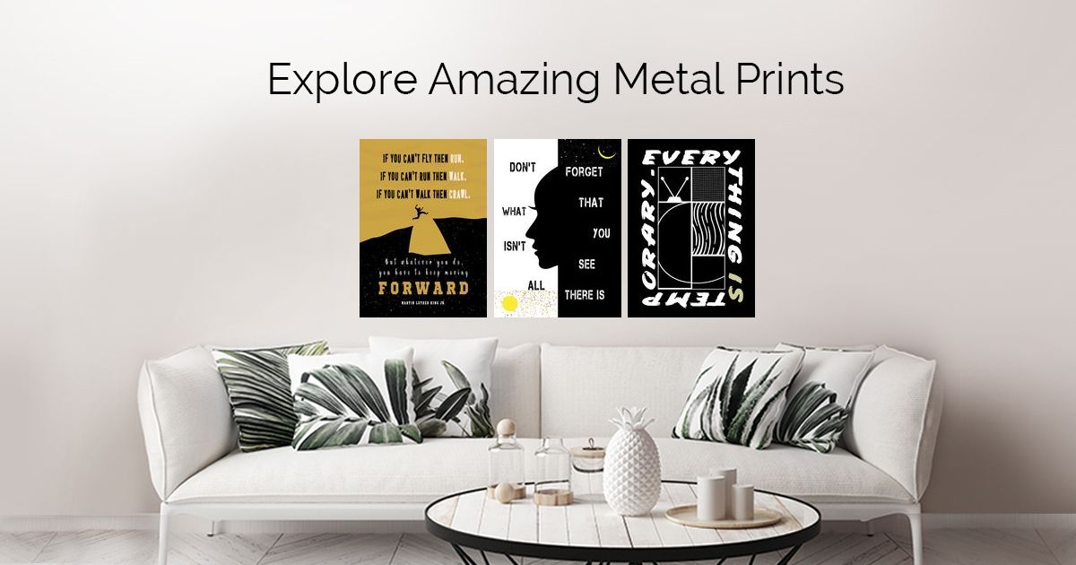 Displate metal posters Collect Your Passions