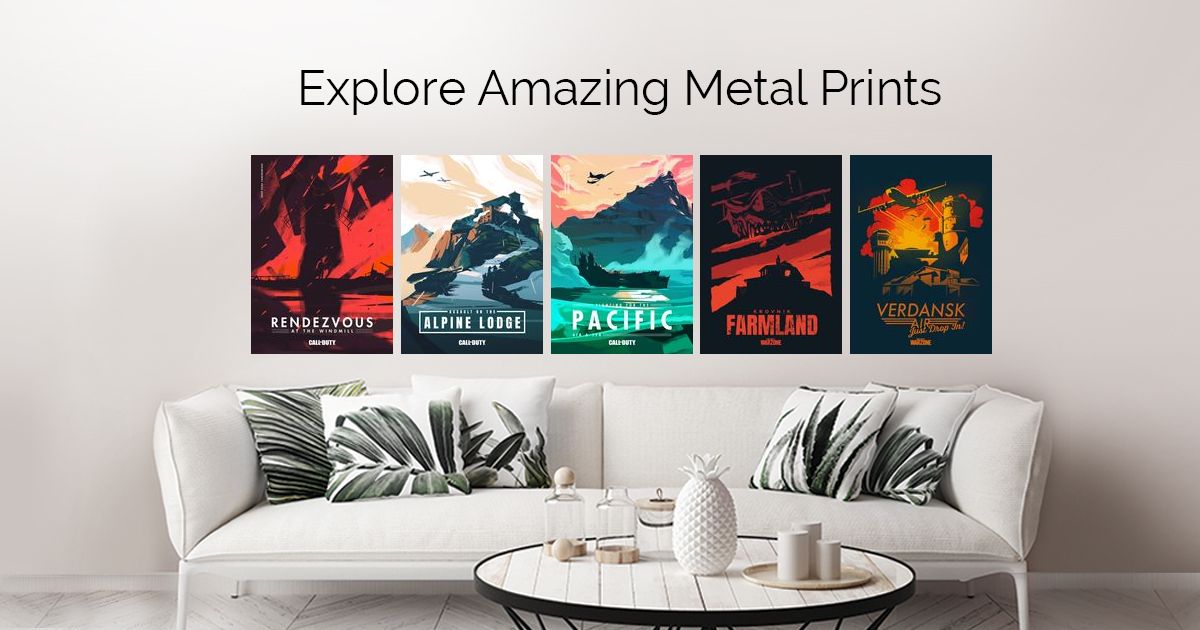 'Locations' Posters Call of Duty Displate