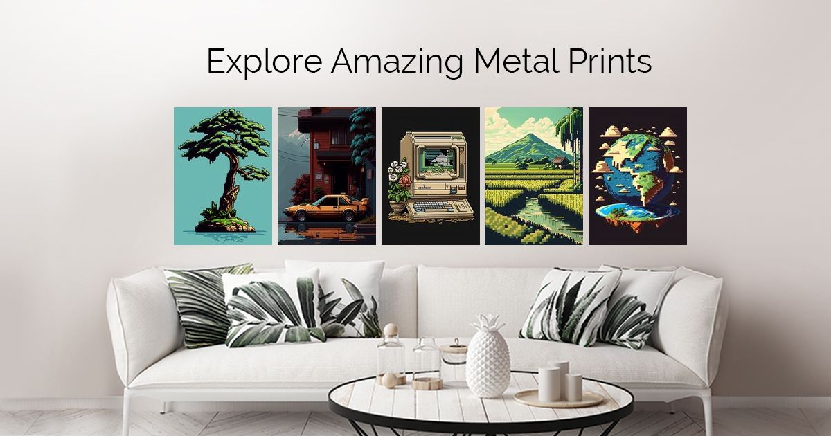 'Pixel Art' Posters OhadOron Displate