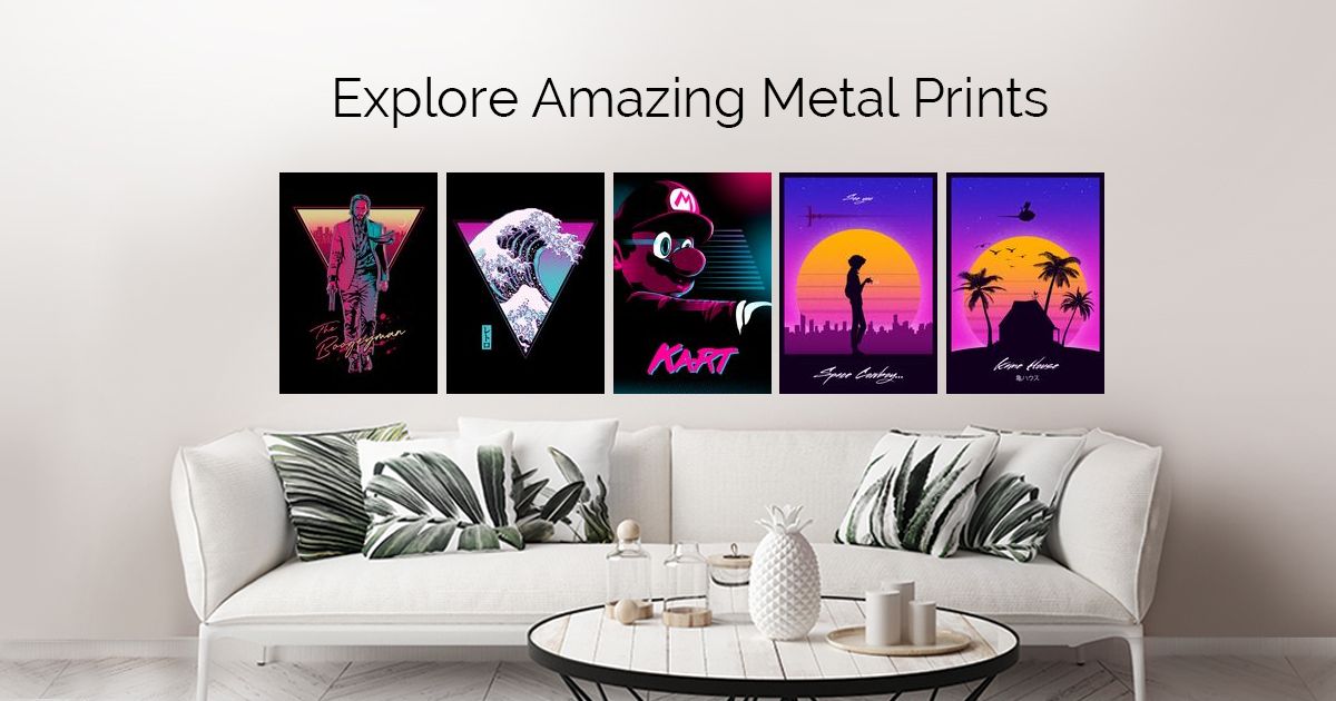 Displate metal posters Collect Your Passions