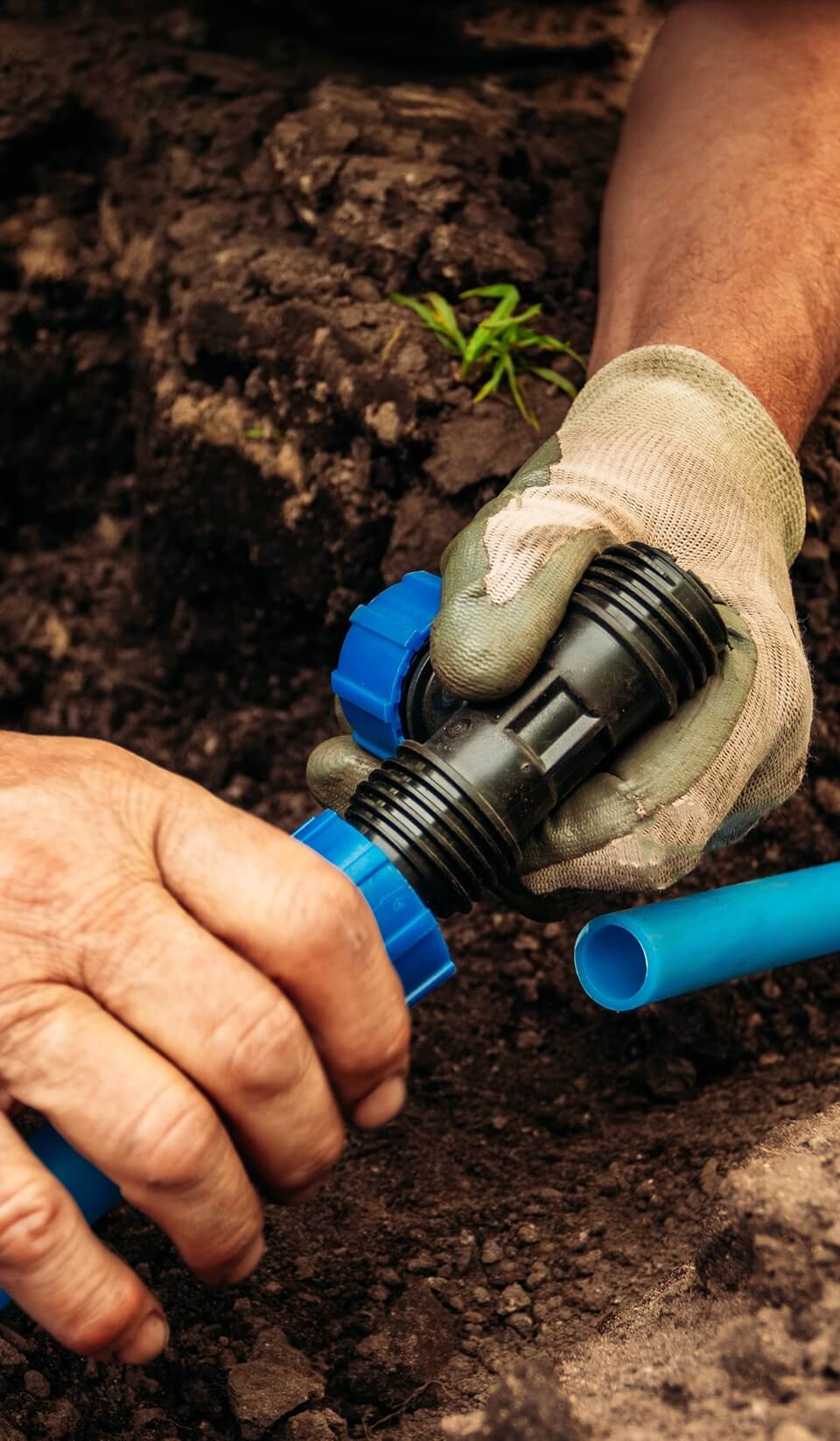 How to Detect a Water Leak in the Irrigation System Visualized