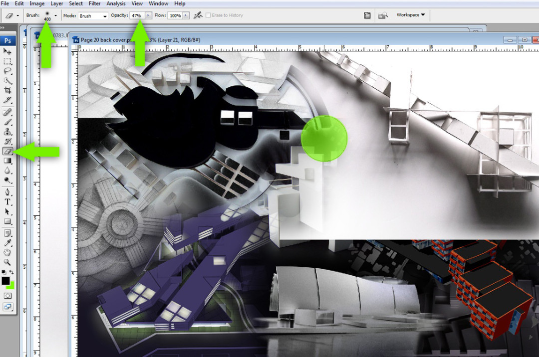 Achitectural Collage Tutorial Visualizing Architecture