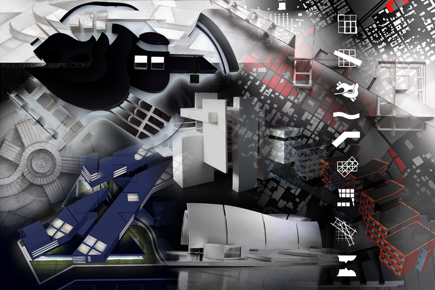 Achitectural Collage Tutorial Visualizing Architecture
