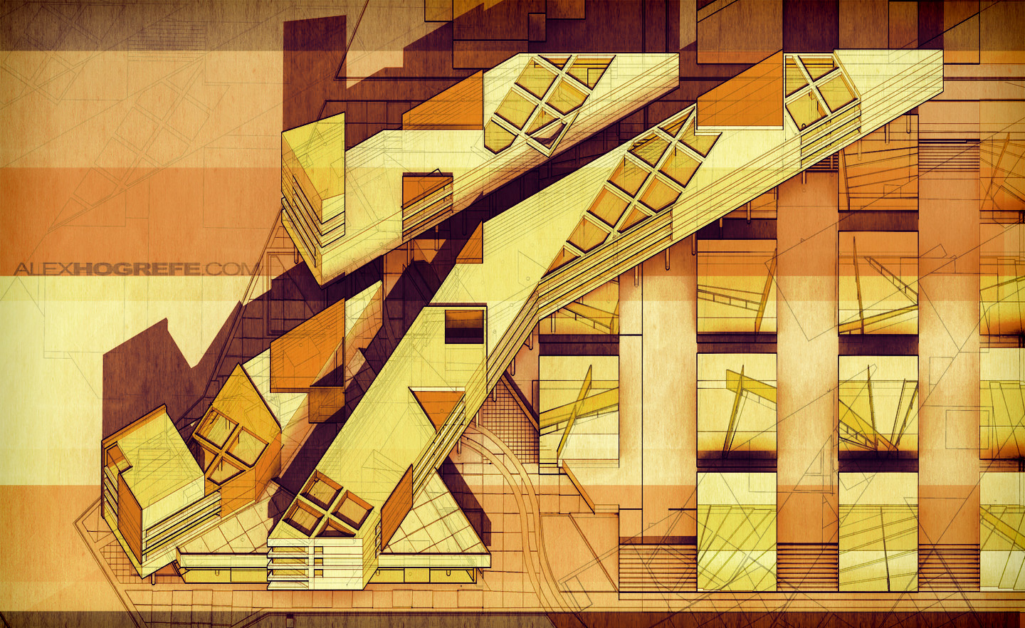 Plan Oblique Illustration Part 1 Visualizing Architecture