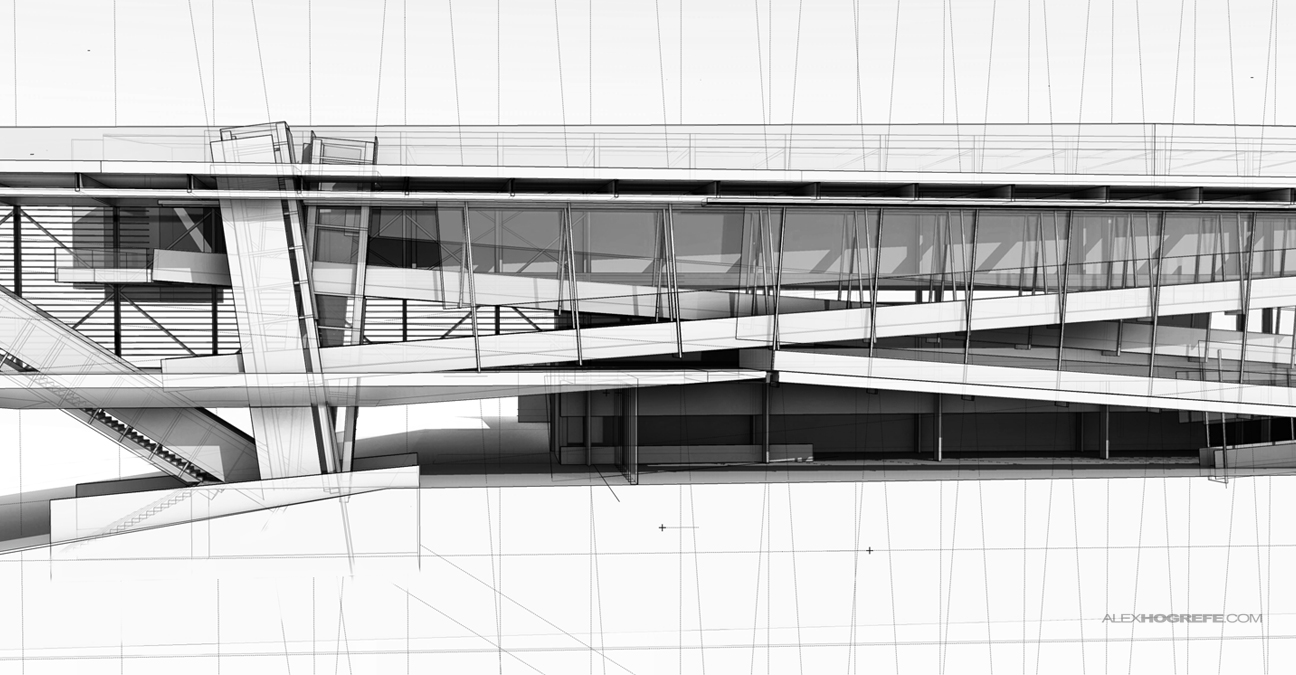 Cranbrook Project Building Section Visualizing Architecture