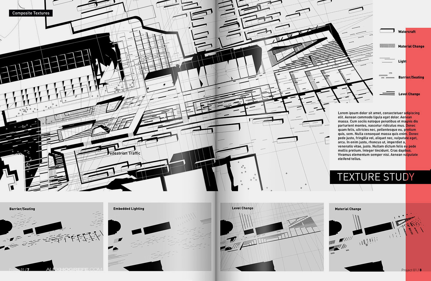 Wharf Design Spreads Visualizing Architecture
